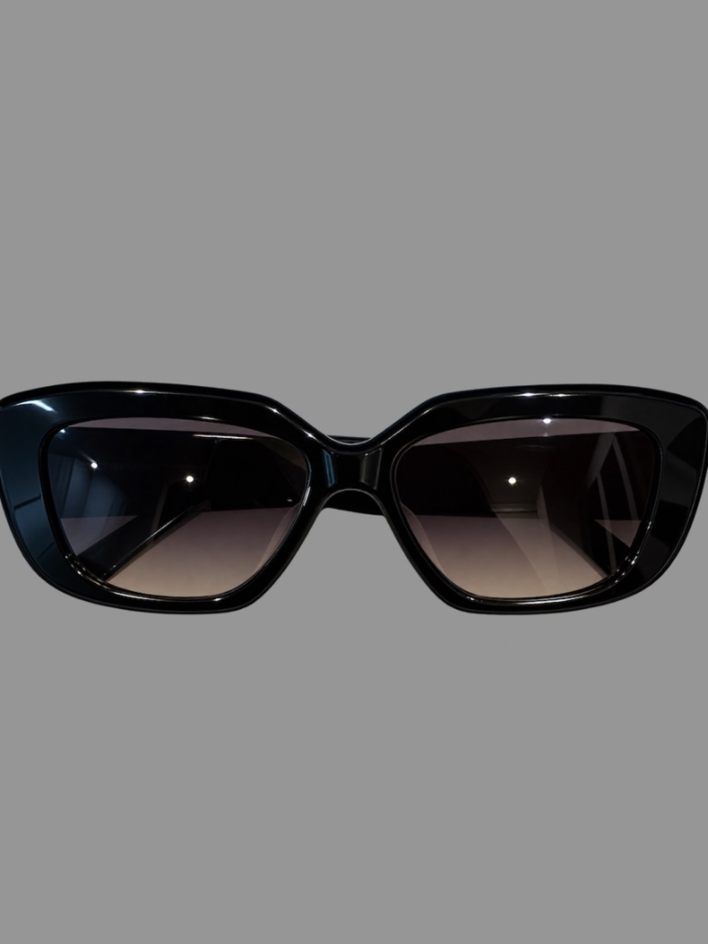 CELINE Black Oversized Cat Eye Sunglasses CL40216U